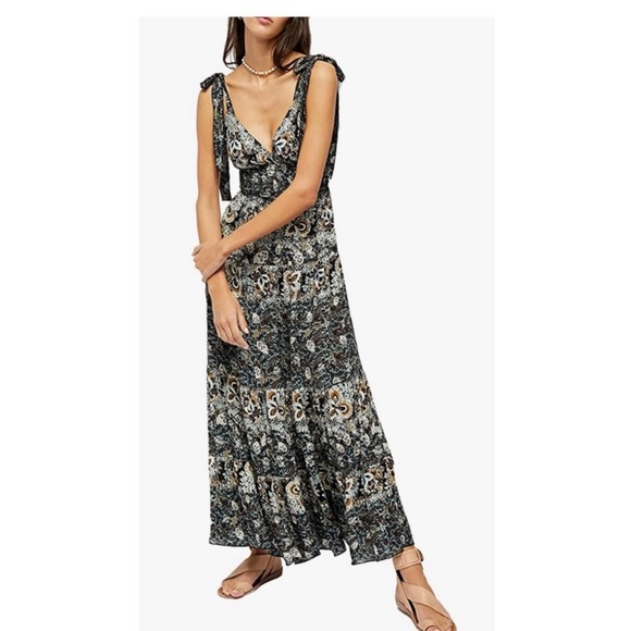 Free People Let’s Smock About It Maxi Dress - Picture 2 of 10